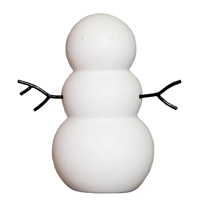 Snowman Large, Hvid