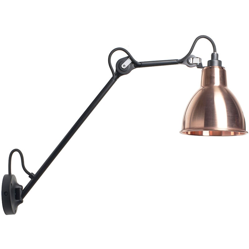 Lampe Gras N°122 SW Væglampe, Råt Kobber