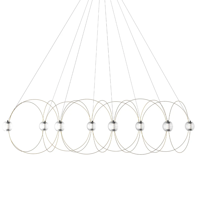 Munari Lysekrone X8, Guld