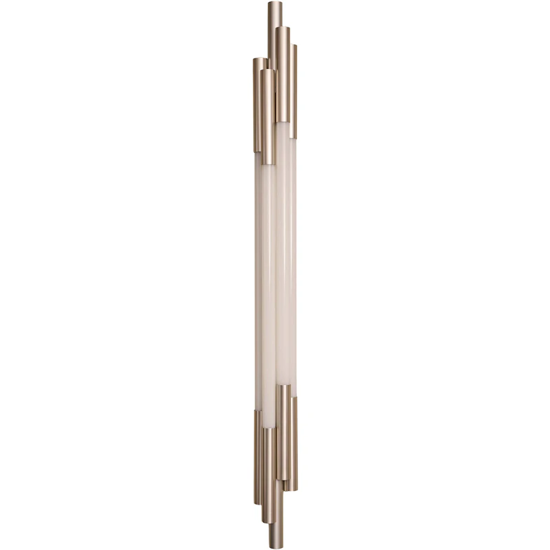 Org Væglampe 105 cm, Nikkel