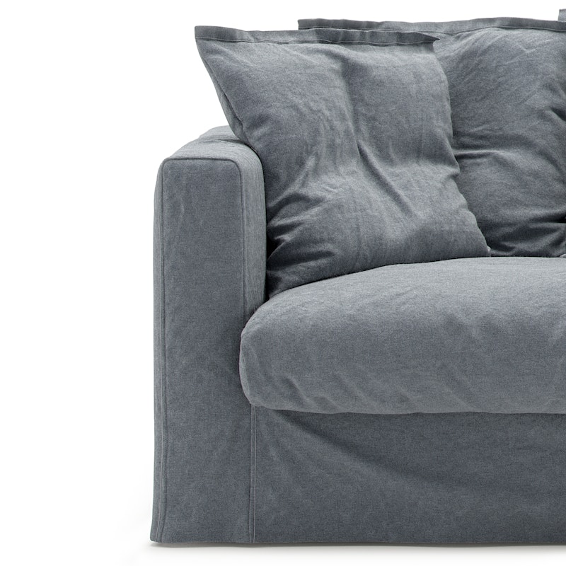 Betræk Til Le Grand Air Love Seat Hør, Dusky Gloom