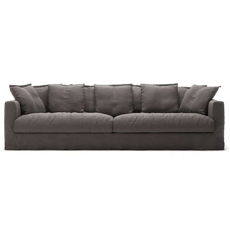 Betræk Til Le Grand Air 4-personers Sofa Hør, Smokey Granite