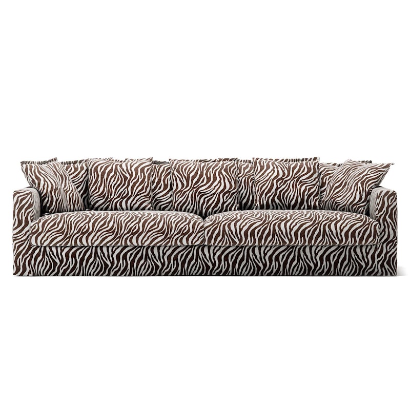 Betræk Til Le Grand Air 4-personers Sofa Hør, Zebra