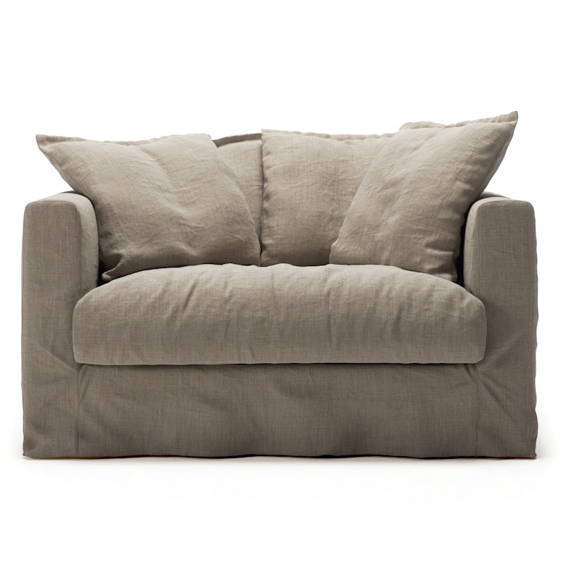 Betræk Til Le Grand Air Love Seat Hør, Savage Linen