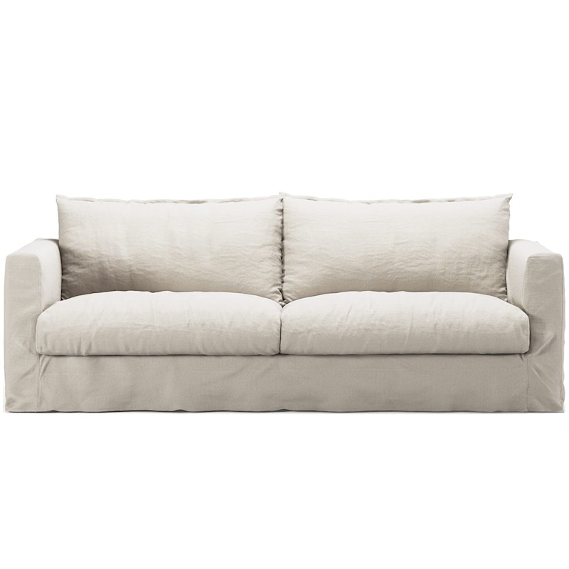 Betræk Til Le Grand Air Nou 3-personers Sofa Hør, Creamy White