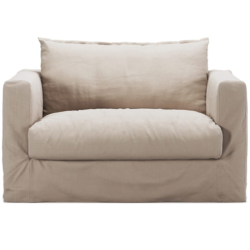 Betræk Til Le Grand Air Nou Love Seat Bomuld, Beige