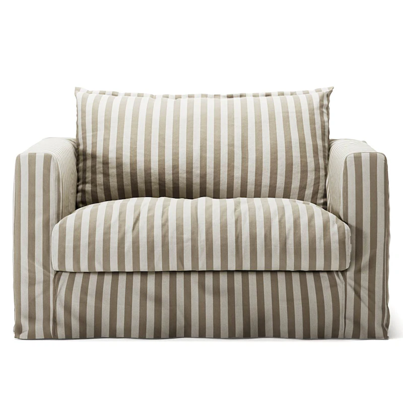 Betræk Til Le Grand Air Nou Love Seat Hør, Gentle Ribbon