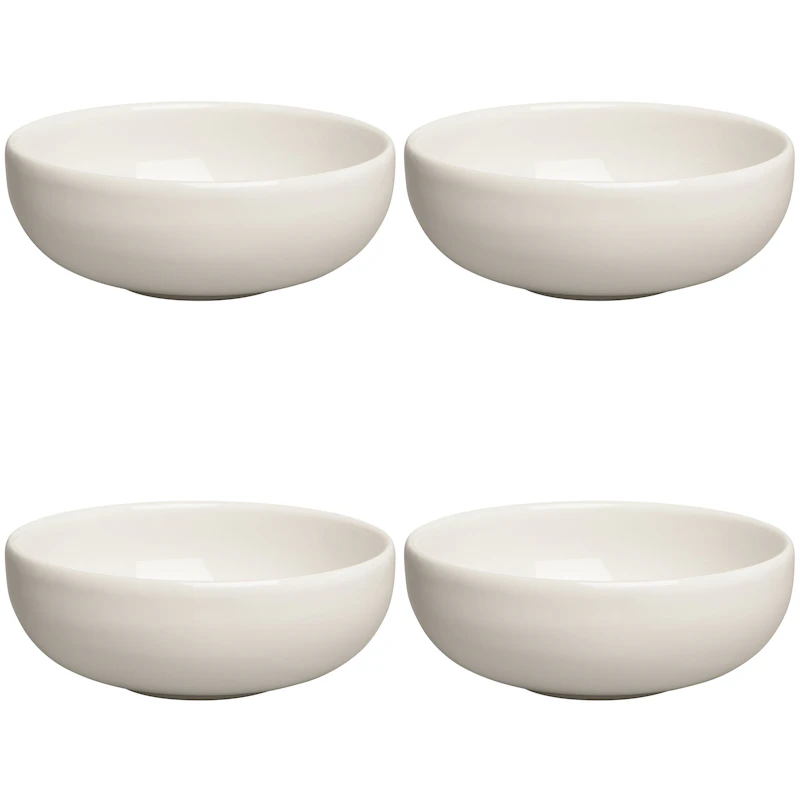BON Lille Skål 12 cm 4-pak, Ivory