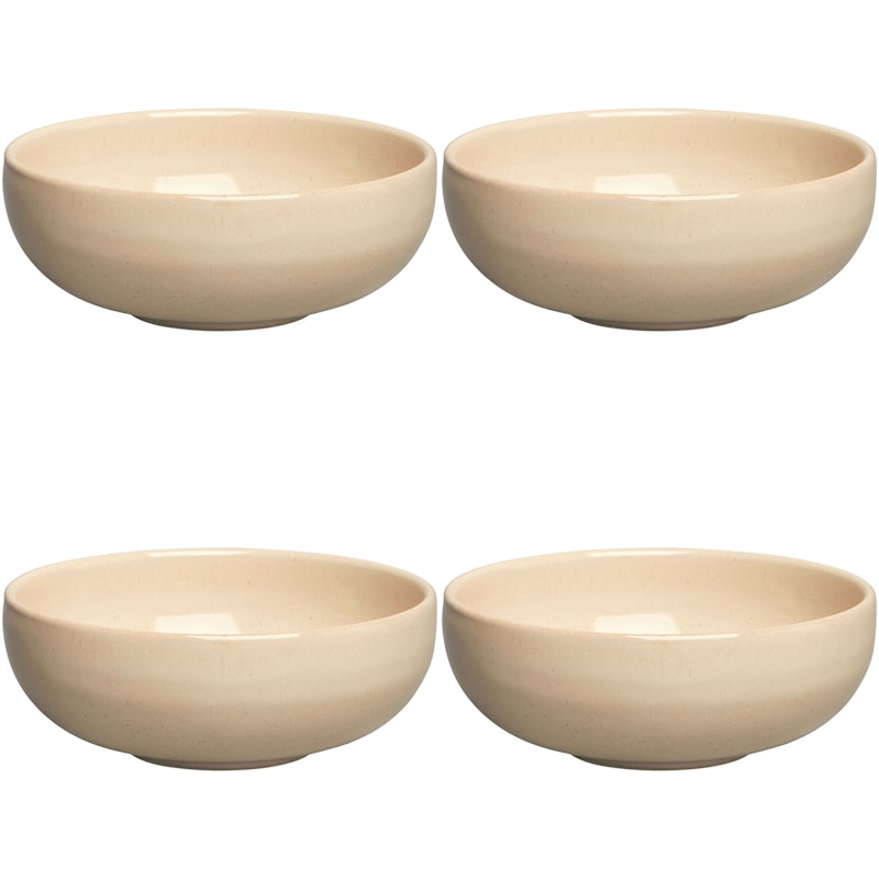 BON Skål 12 cm 4-pak, Beige