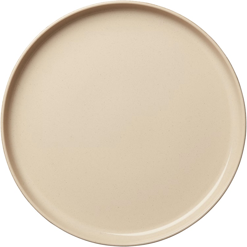 BON Tallerken 28 cm, Beige