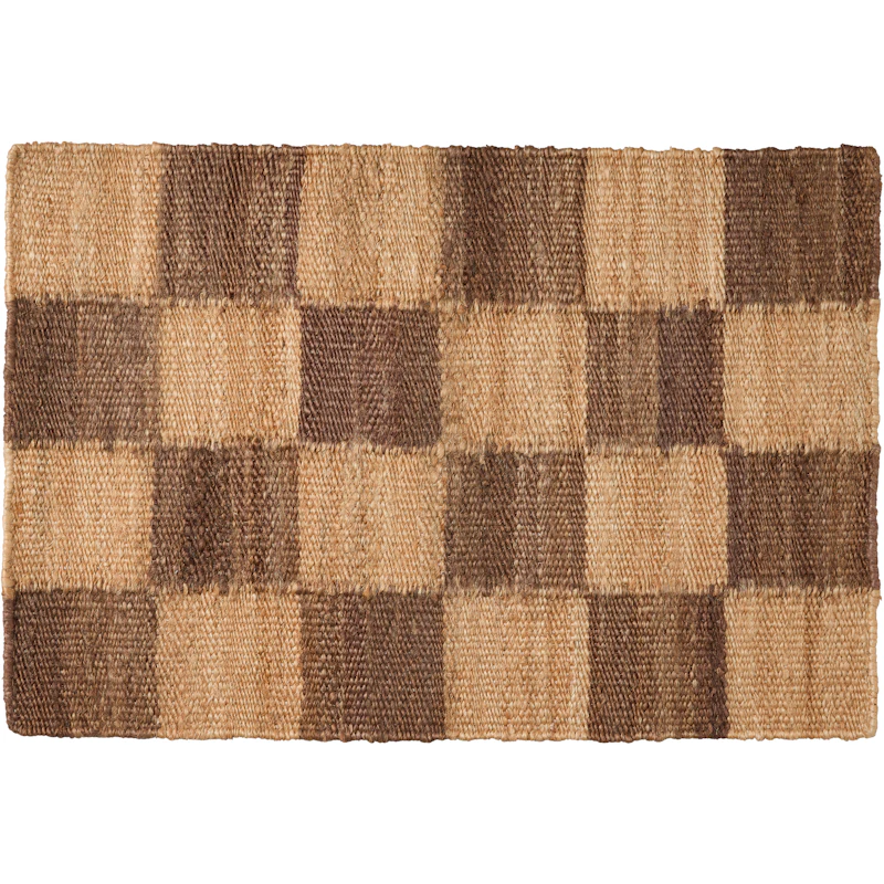 Chess Dørmåtte 60x90 cm, Natural Jute / Brun