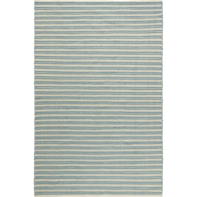 Dune Tæppe Genanvendt PET 180x270 cm, Dusty Blue / Off-white