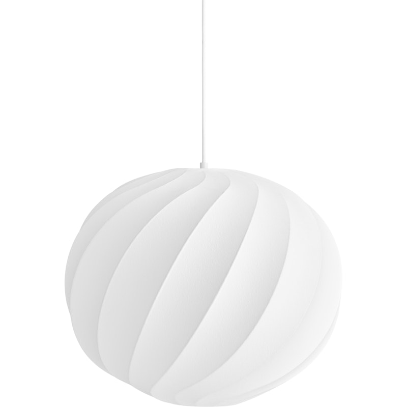 Earth Pendel 50 cm, Hvid