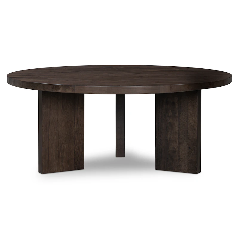 Eden Sofabord 90 cm, Mørk Eg
