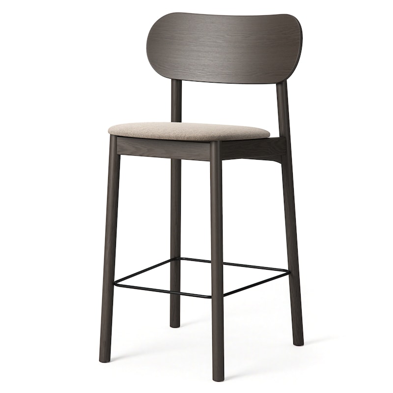 Elephant Barstol, Mørkt Egetræ / Beige breeze