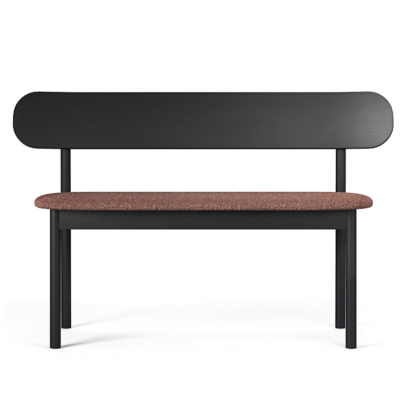 Elephant Bænk Black / Rost Boucle