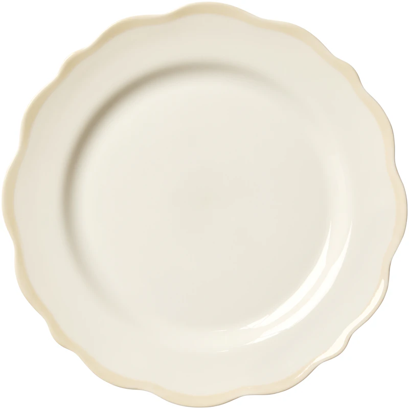 Fleur Sidetallerken 21 cm, Sand