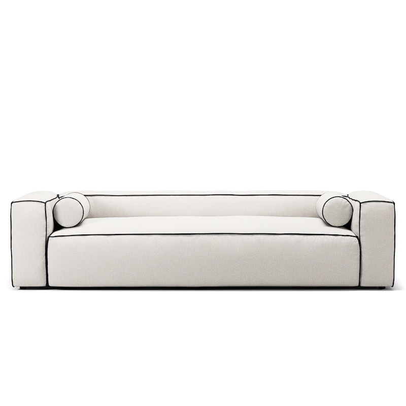Grand Hue 3-Personers Sofa, Steam White / Mine Graphite