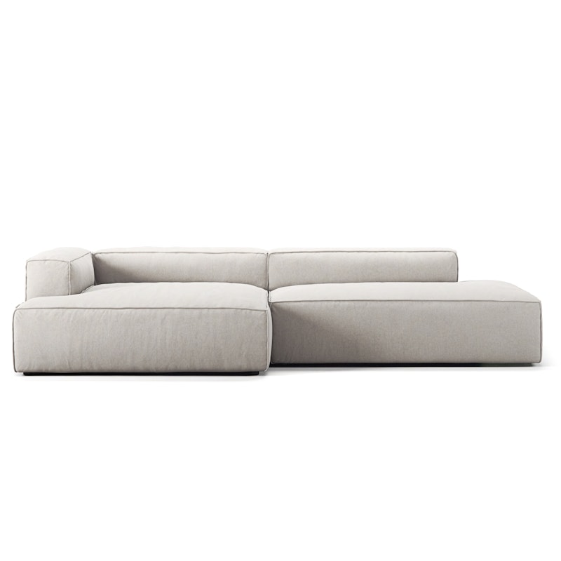 Grand 2,5-Personers Sofa åben ende Højre, Moon White