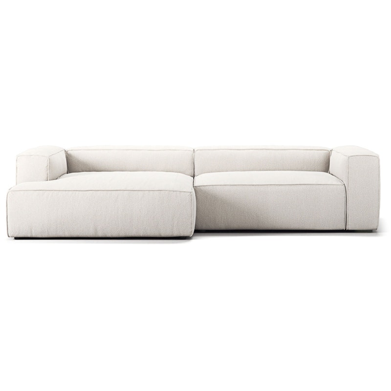 Grand 3-Personers Sofa chaiselong Venstre, Steam White