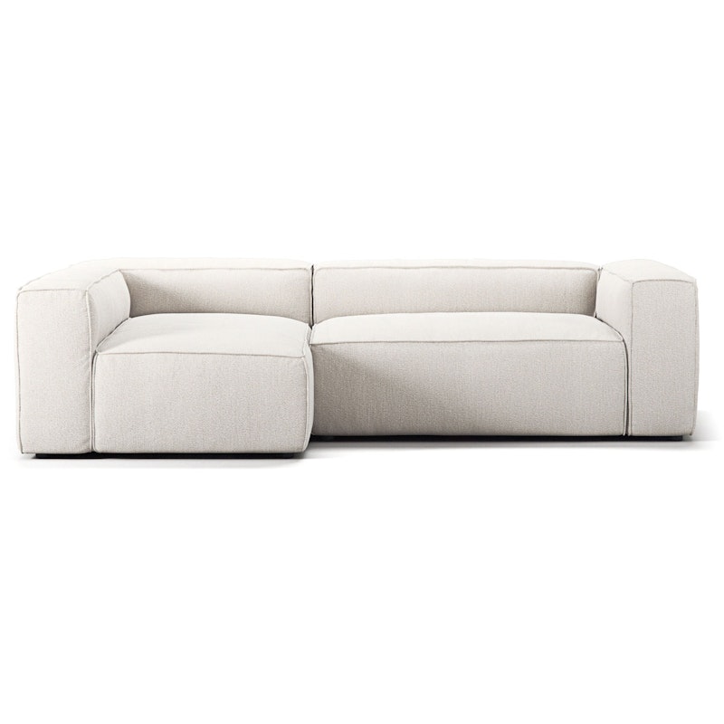 Grand 3-Personers Sofa Divan Venstre, Steam White