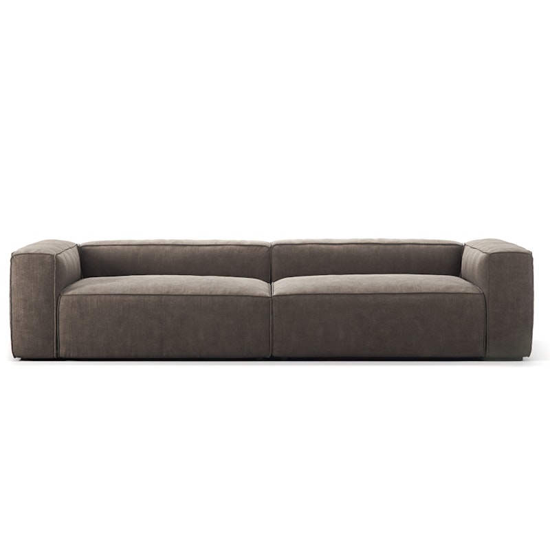 Grand 4-Personers Sofa, Mole Brown