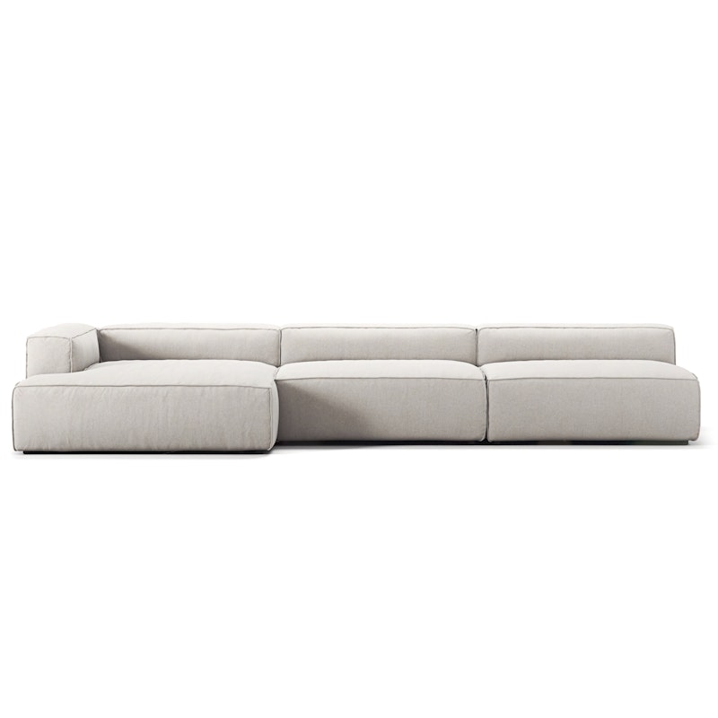 Grand 5-Personers Sofa chaiselong Venstre, Moon White