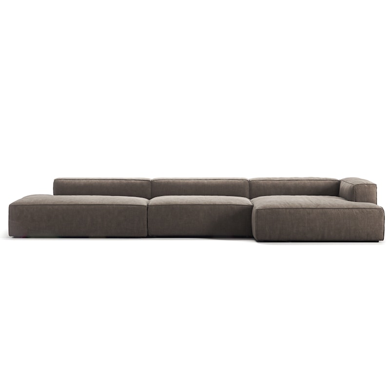 Grand 5-Personers Sofa åben ende Venstre, Mole Brown