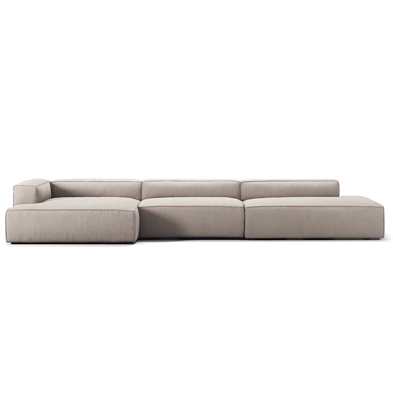 Grand 5-Personers Sofa åben ende Højre, Sandshell Beige