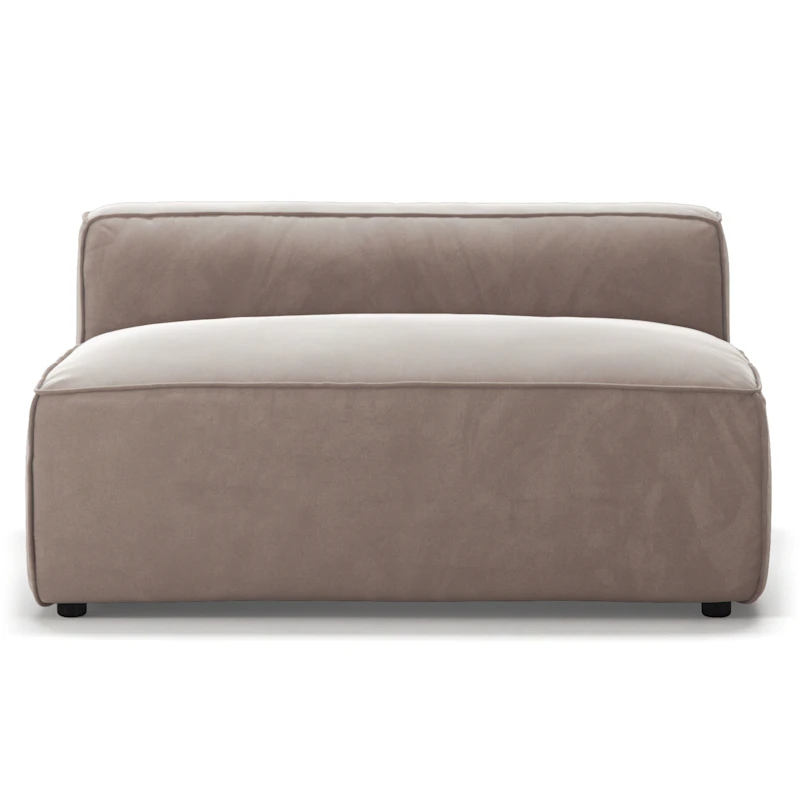 Grand Lænestol Fløjl, Dusk Beige