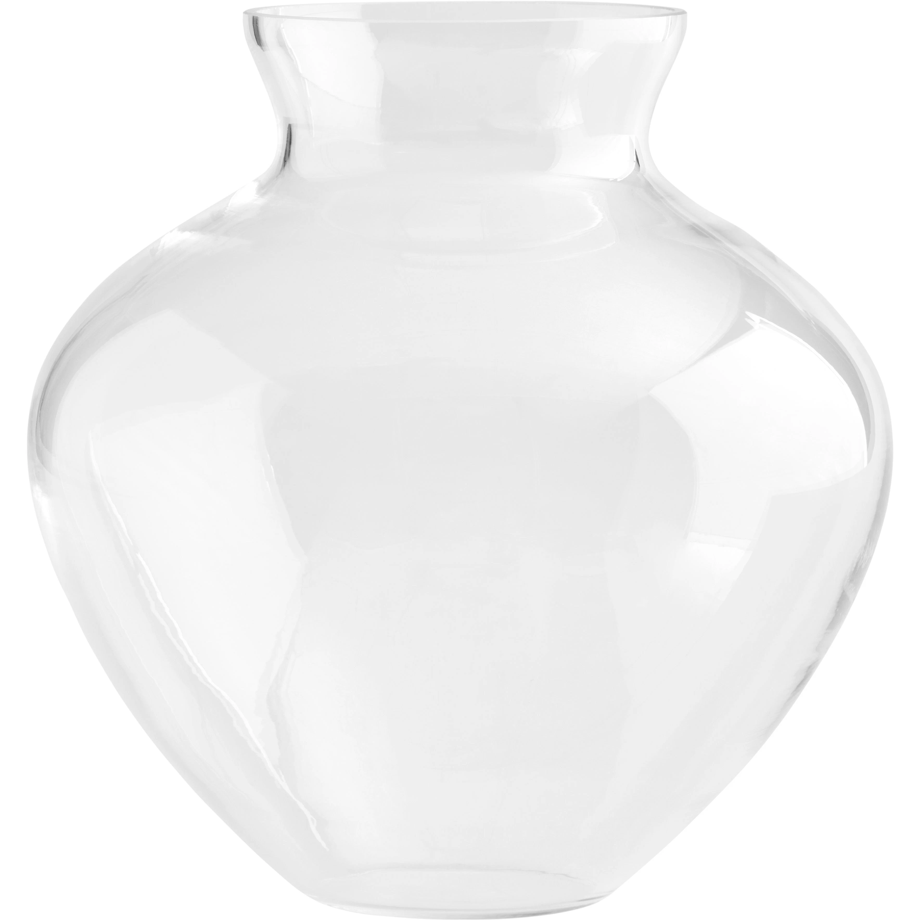 Decotique Juna Vase 23 Cm - Vaser H&aring;ndbl&aelig;st Glas Klar - 9203943