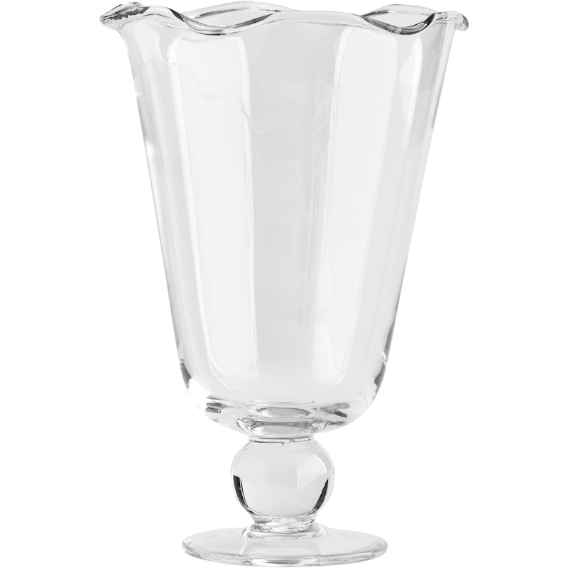 Karla Vase Bølget 26 cm, Klar