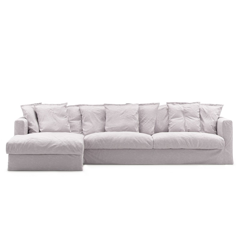 Betræk Til Le Grand Air 3-personers Sofa Hør, Misty Grey