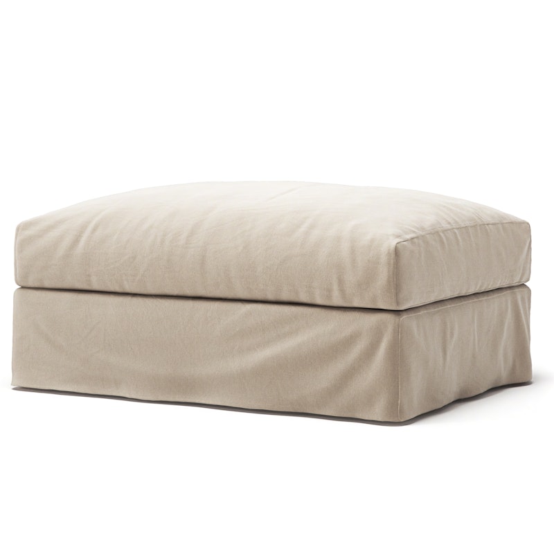 Le Grand Air Fodskammel Bomuld, Beige