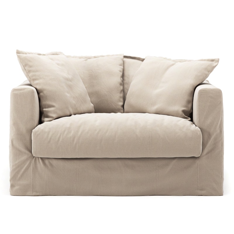 Le Grand Air Love Seat Bomuld, Beige