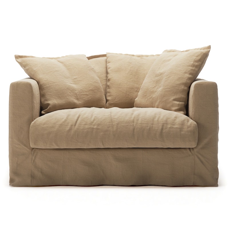 Le Grand Air Love Seat Hør, Desert Sand