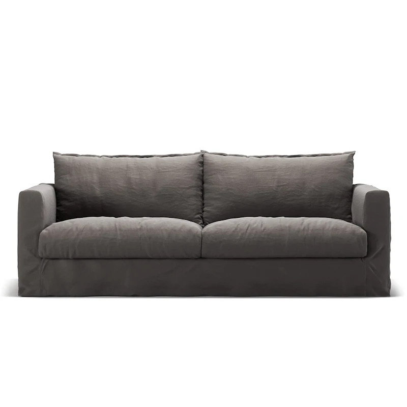 Le grand Air Nou 3-Personers Sofa Hør, Smokey Granite