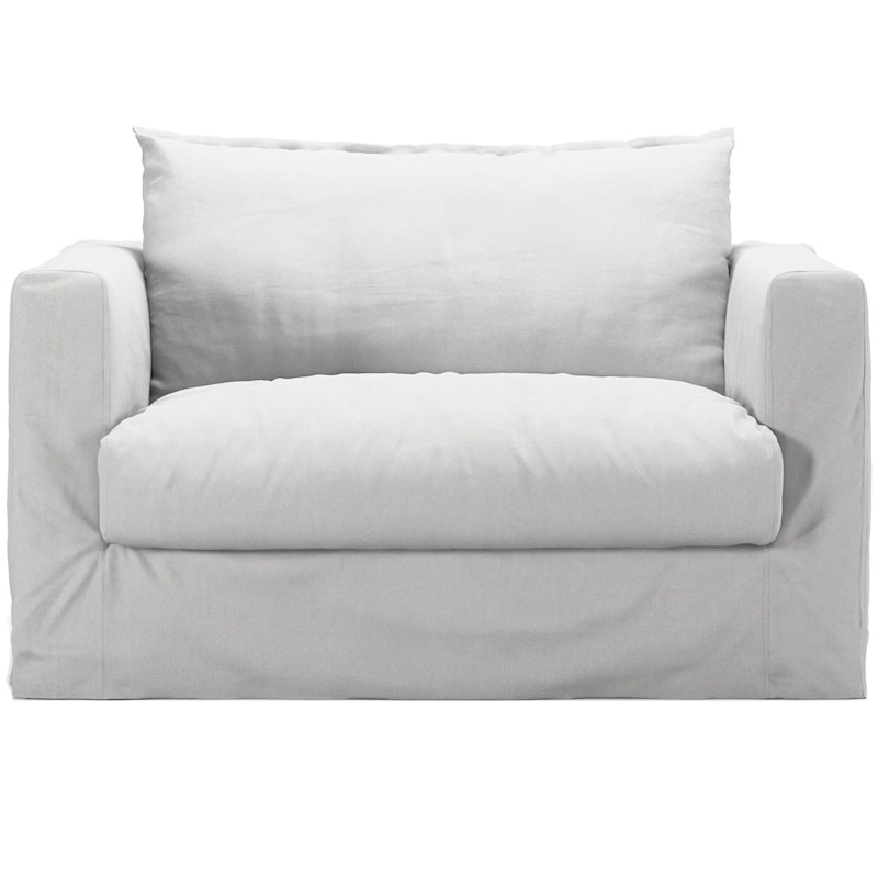 Le Grand Air Nou Love Seat Bomuld, Hvidt