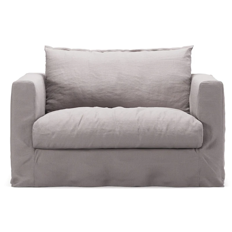 Le Grand Air Nou Love Seat Hør, Misty Grey