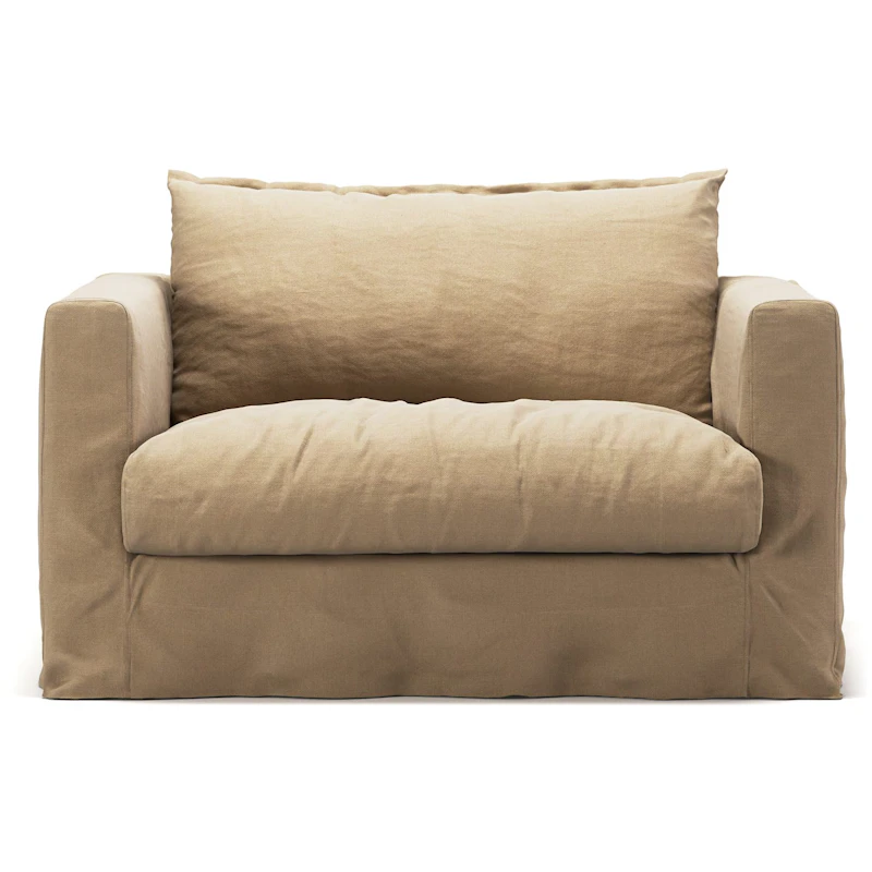Le Grand Air Nou Love Seat Hør, Desert Sand