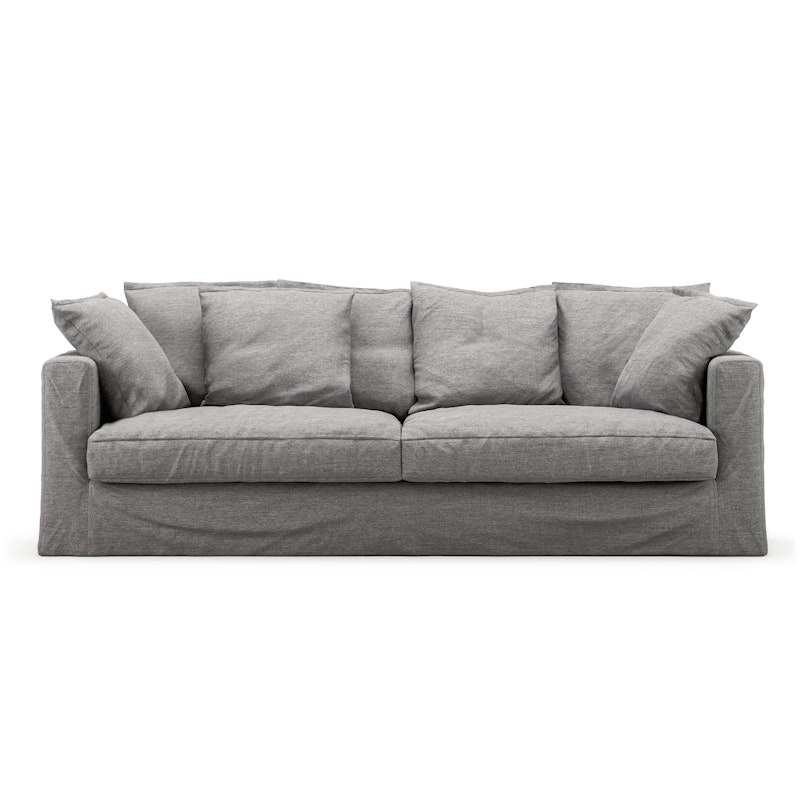 Le Grand Air Udendørs 3-personers Sofa Sunbrella, Flanelle