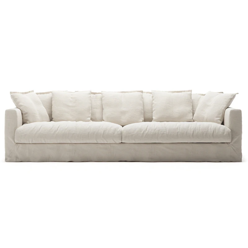 Le Grand Air 4-Personers Sofa Hør, Creamy White