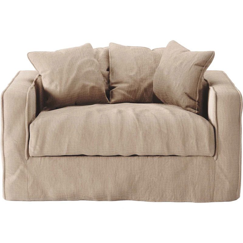 Loom Love Seat Hør, Beige