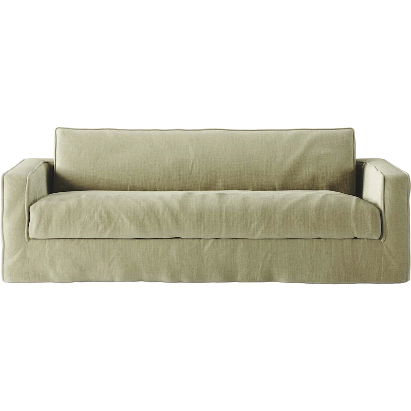 Loom Nest 3-Personers Sofa Hør, Moss