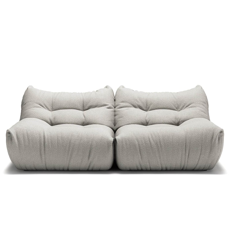 MONO 2-Personers Sofa, Steam White