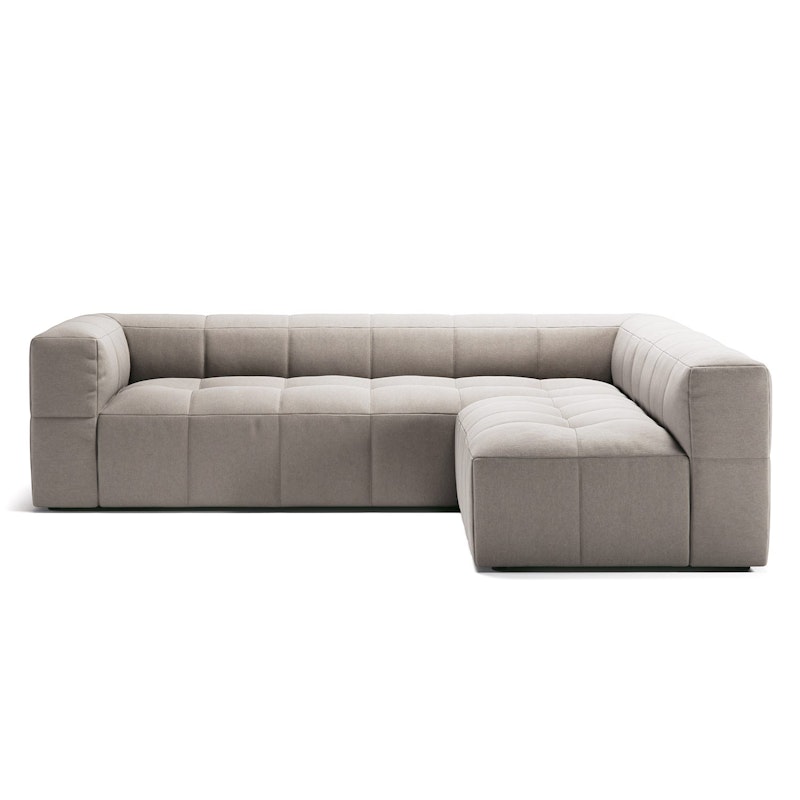 Mure 3-Personers Sofa Med Åben Ende Højre, Sandshell Beige