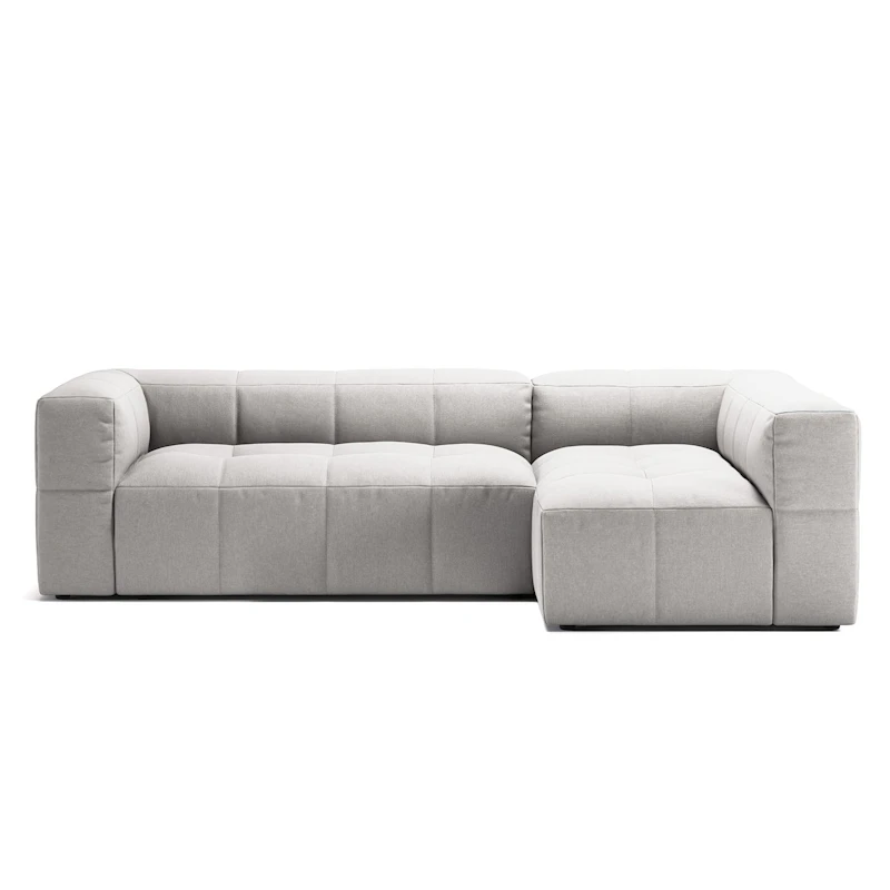 Mure 3-Personers Sofa Med Divan Højre, Moon White