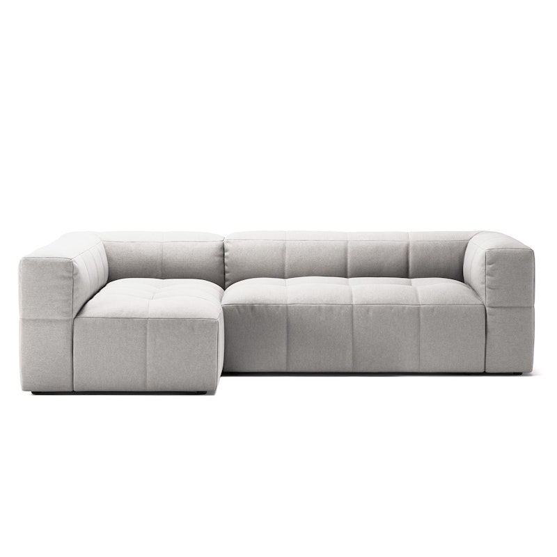 Mure 3-Personers Sofa Med Divan Venstre, Moon White