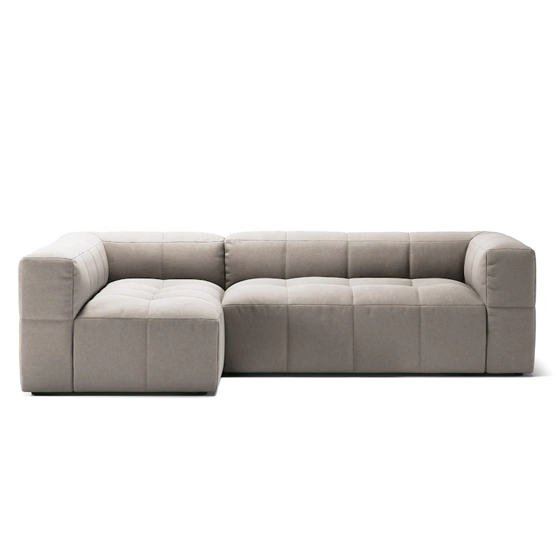 Mure 3-Personers Sofa Med Divan Venstre, Sandshell Beige