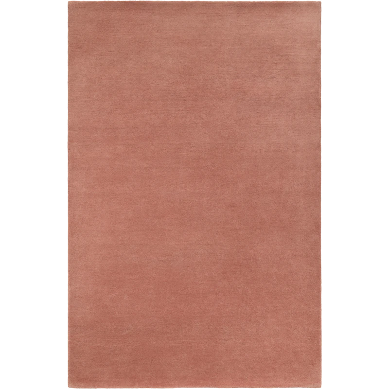 Nordic Plain Uldgulvtæppe 250x350 cm, Dusty Rose